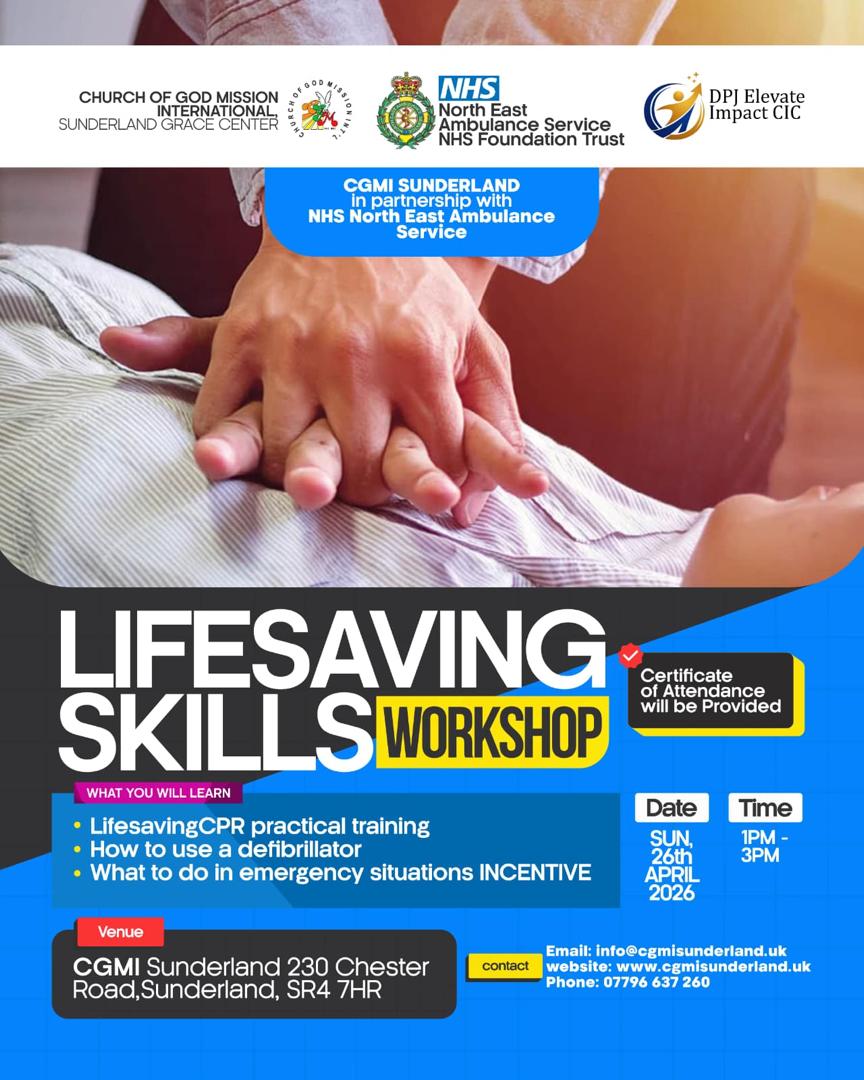LEARN A SKILL THAT CAN SAVE A LIFE!